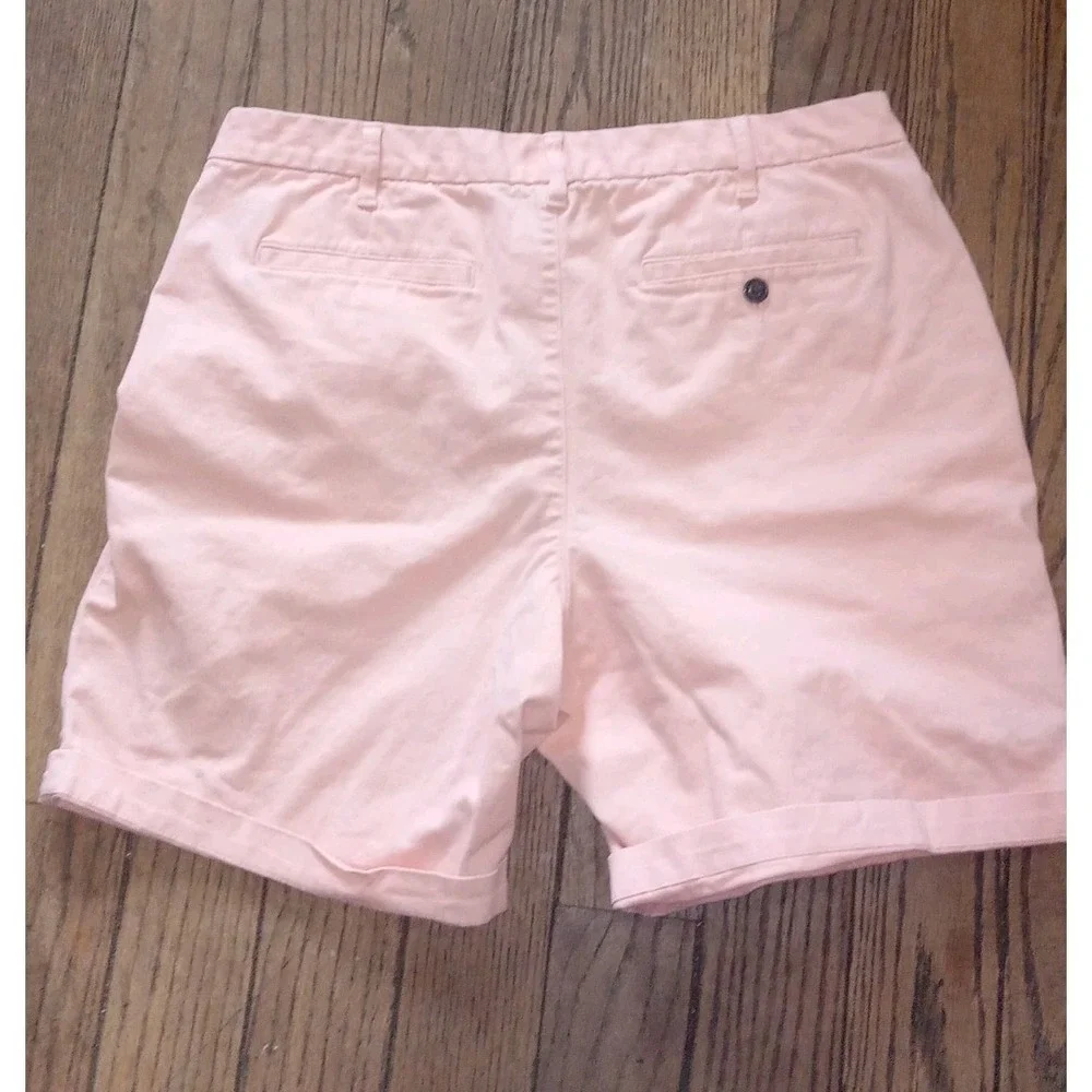 Lands End Shorts Mens Sz 36 Peach‎ Traditional Fit Casual Everyday Golf Preppy